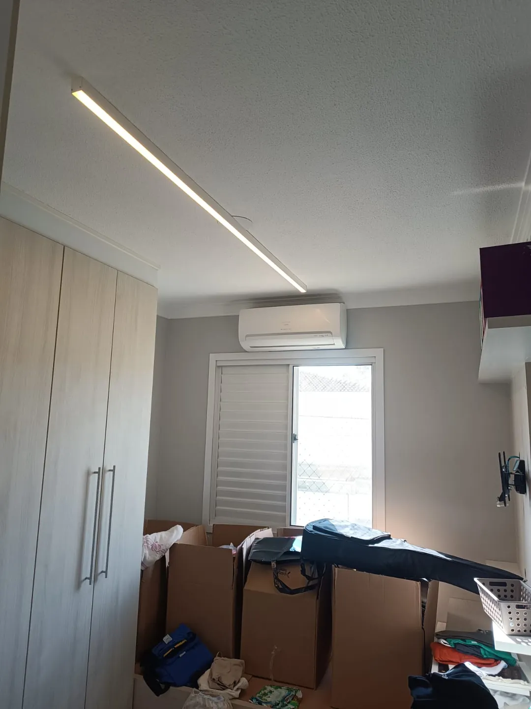 Perfis de LED e iluminação integrada — obra em Butantã, São Paulo, imagem 22