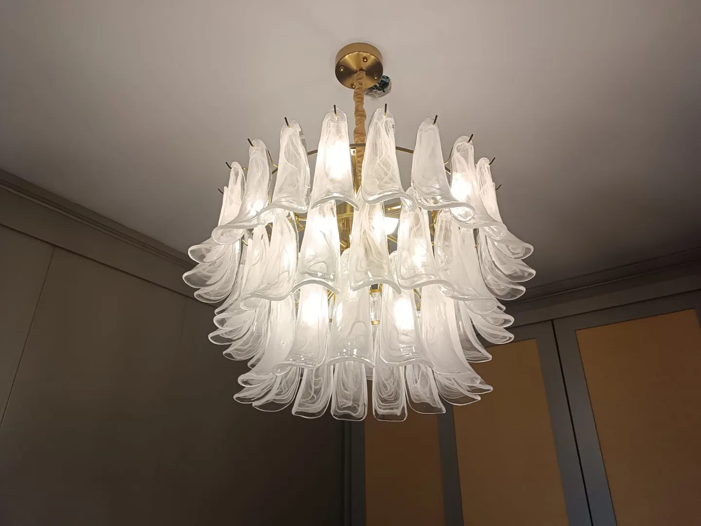 Lustre ornamental — obra em Moema, São Paulo, imagem 1