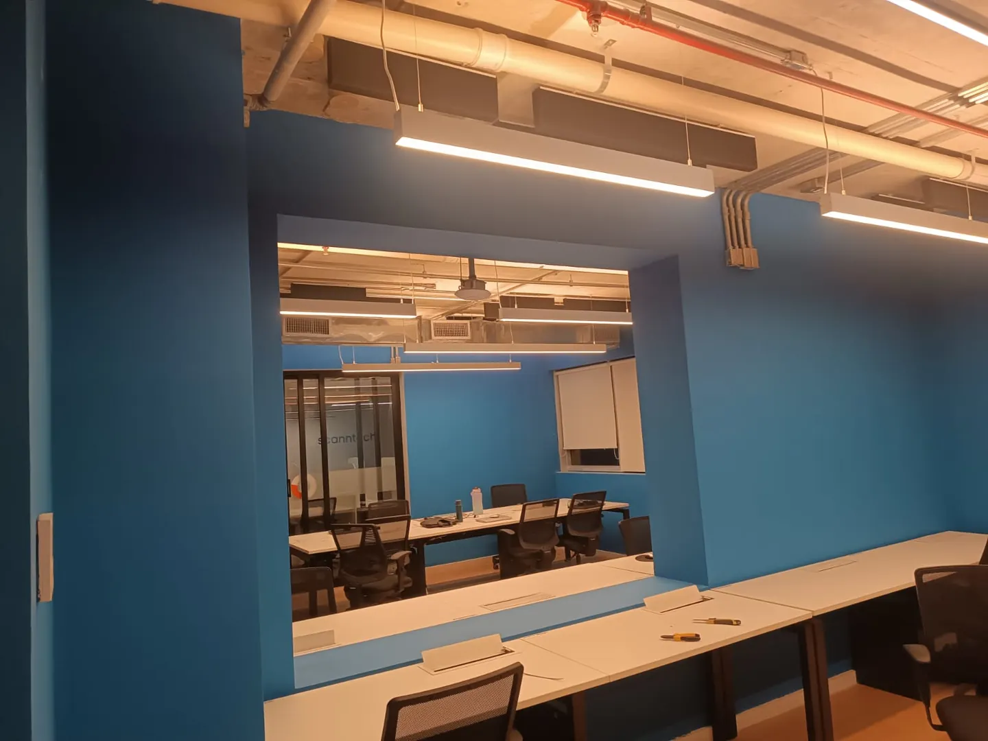 Iluminação de ambiente corporativo — obra em Osasco, São Paulo, imagem 3